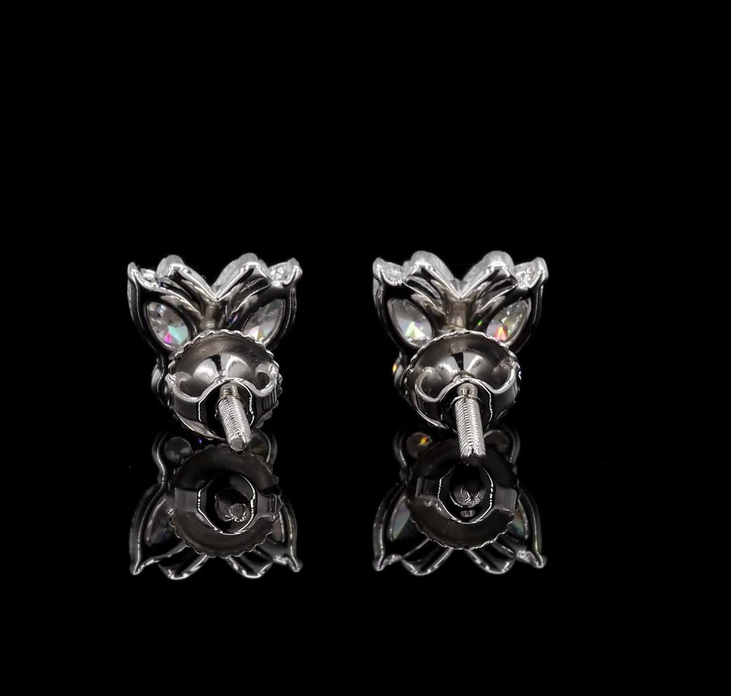 Butterfly Diamond Earrings