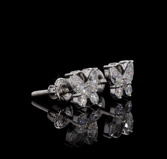 Butterfly Diamond Earrings