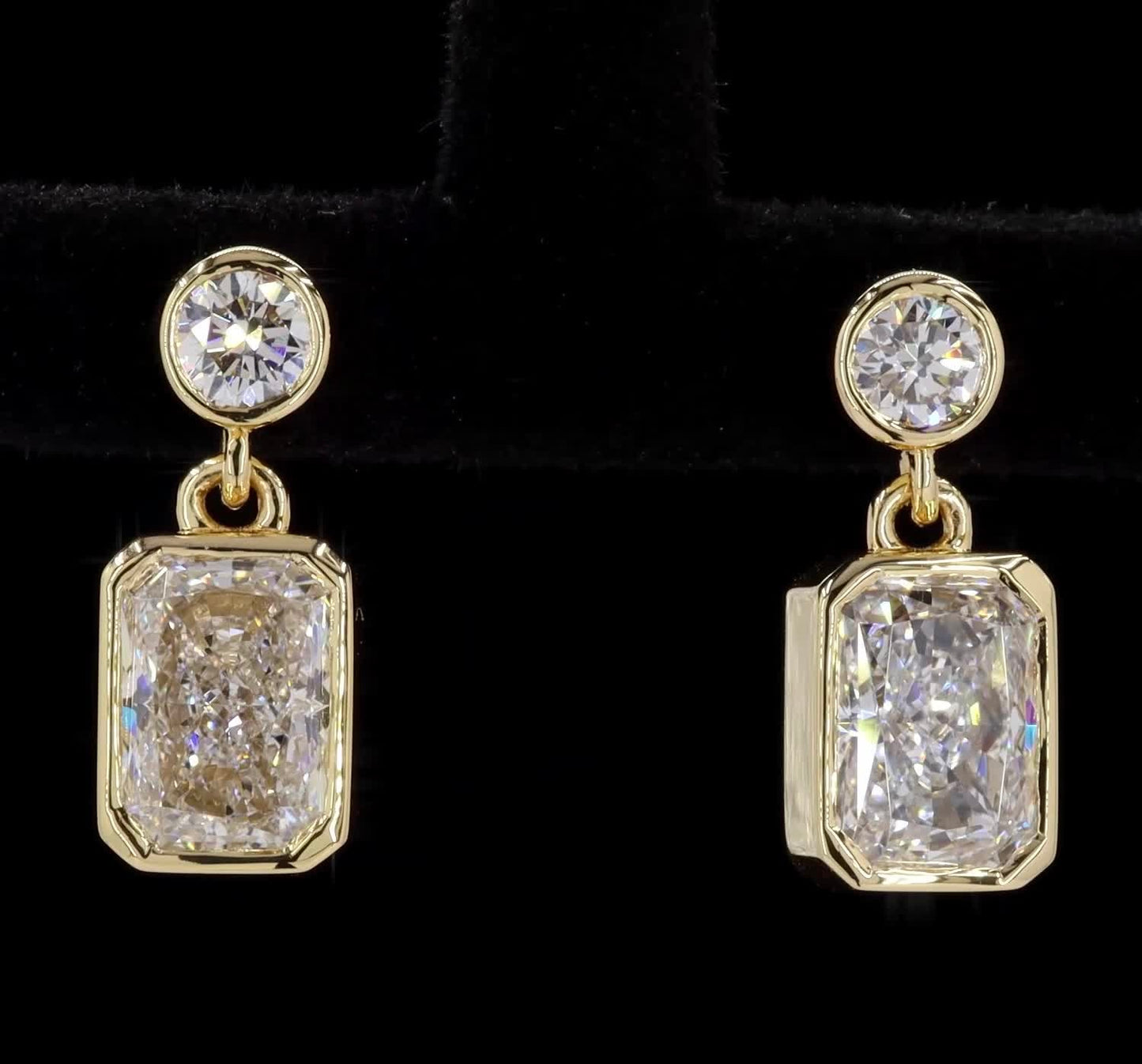 Diamond Drop Earrings