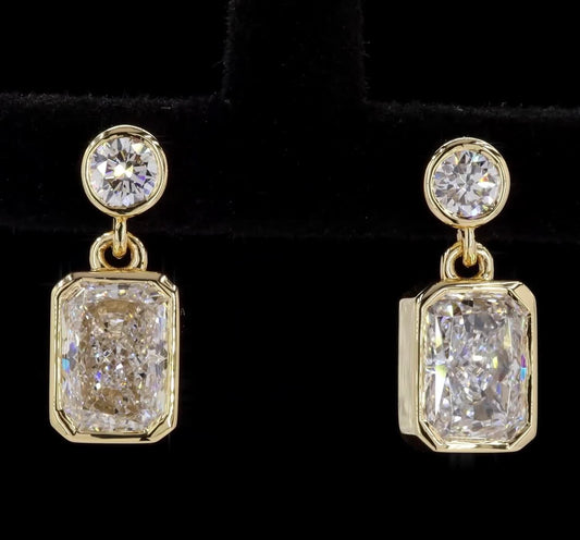 Diamond Drop Earrings