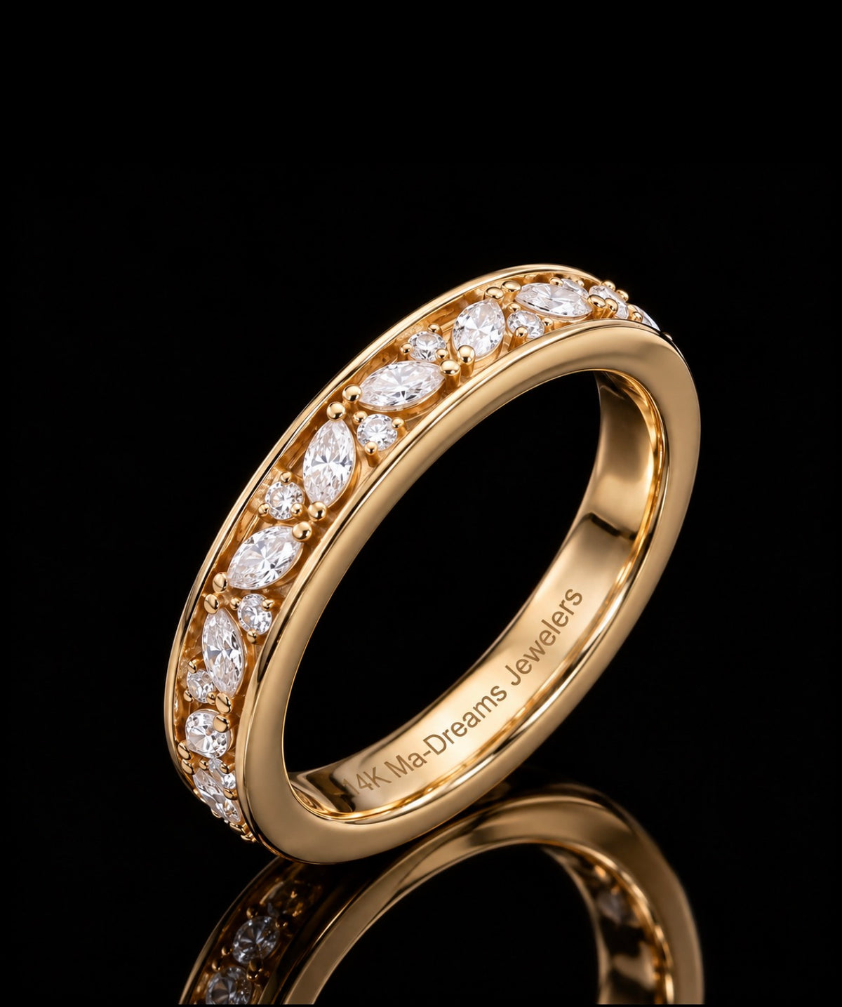 Multi-Shape Diamond Band