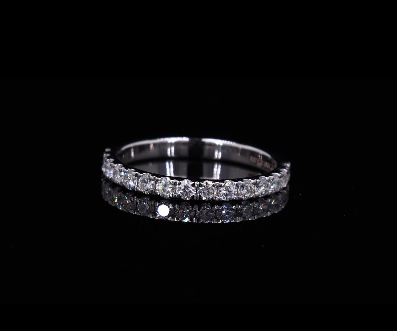 Round Half-Eternity Band