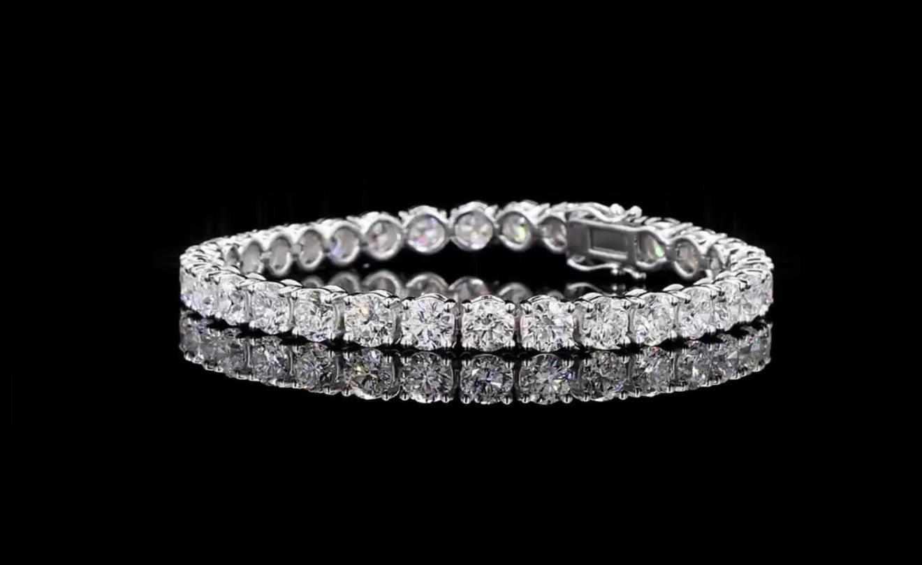 Round Diamond Tennis Bracelet
