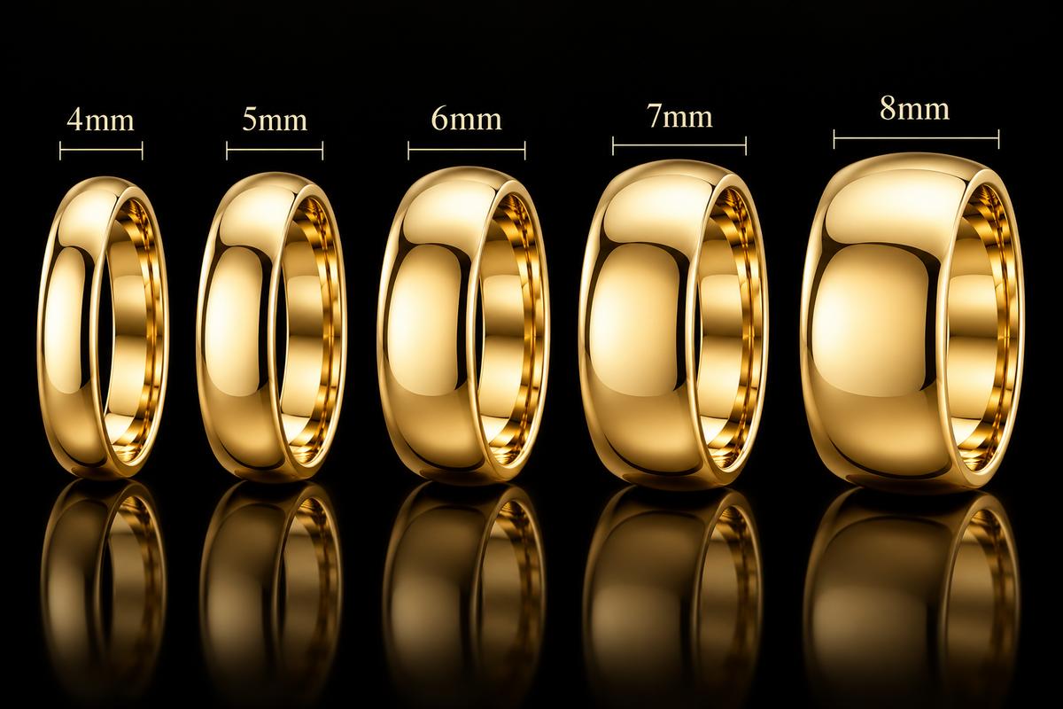 Comfort Fit Wedding Band