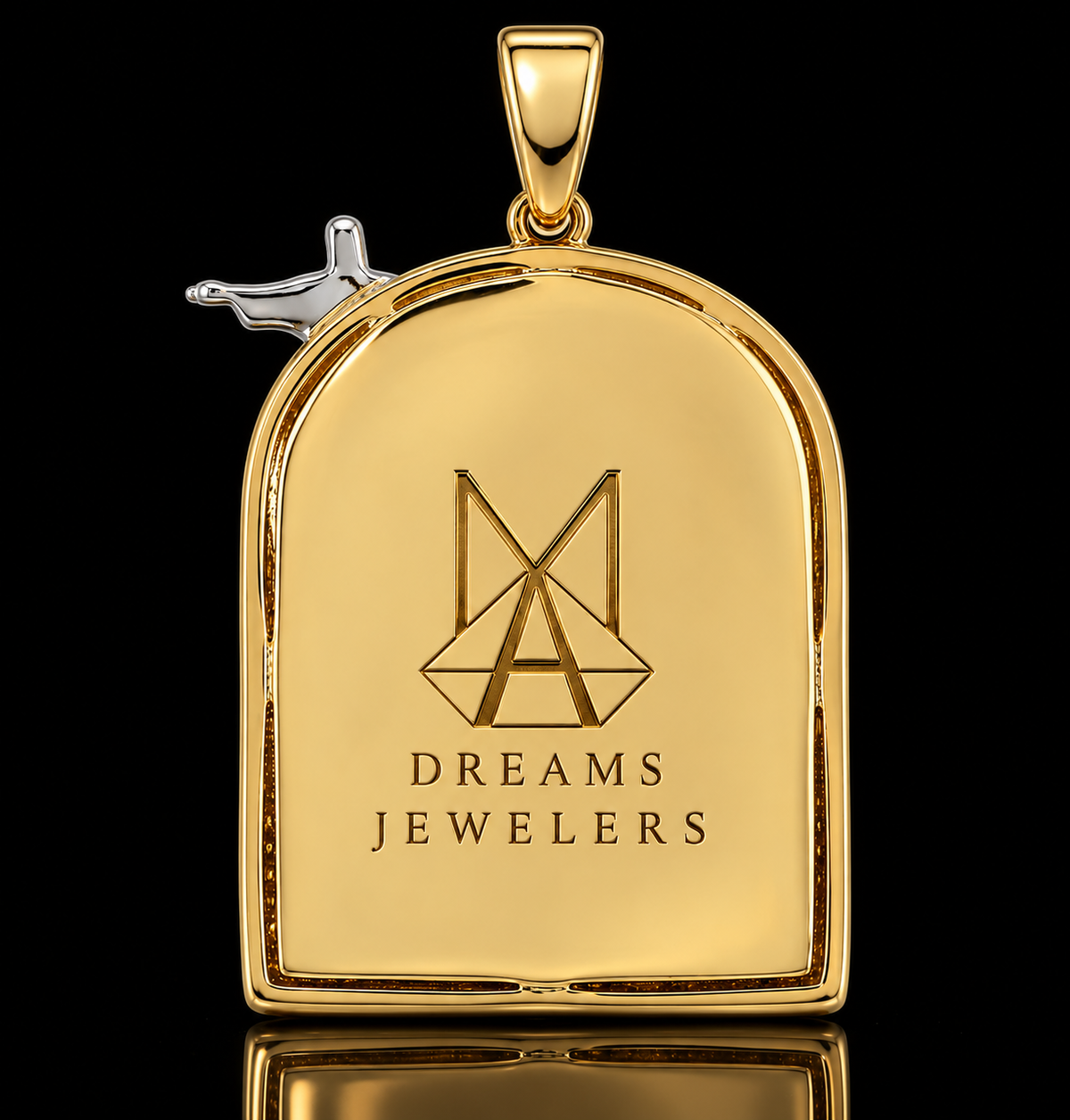 Custom Rio De Janeiro Diamond Pendant