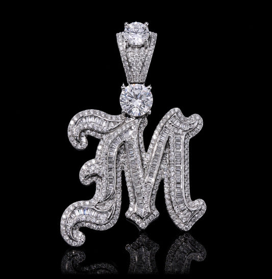 Diamond Letter Pendant