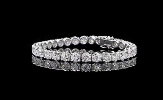 Round Diamond Tennis Bracelet