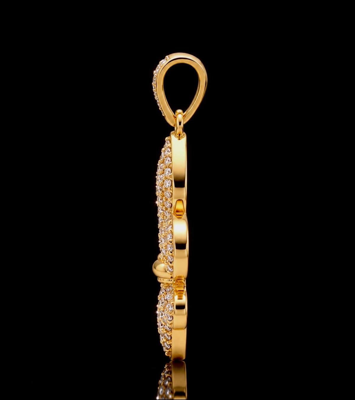 Fleur-de-Lis Diamond Pendant