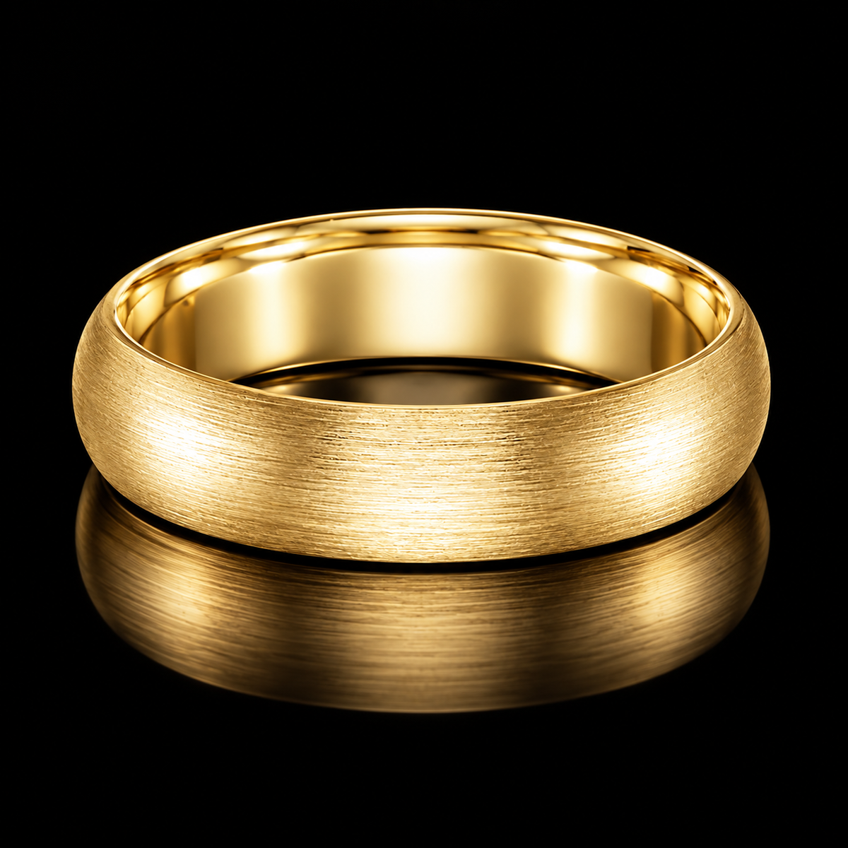 Matte Comfort Fit Wedding Band