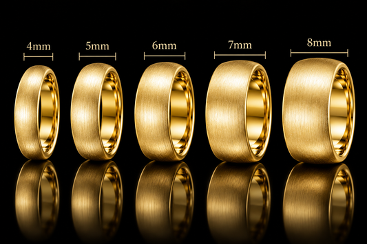 Matte Comfort Fit Wedding Band